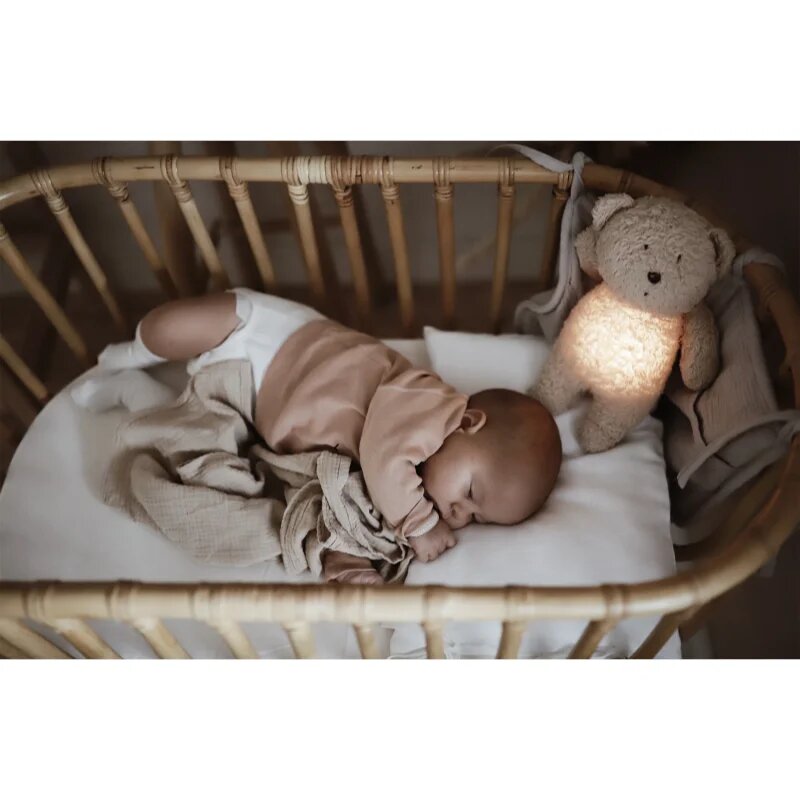 Moonie Bear 2.0 Organic Polar ninica z melodijo 1 kos