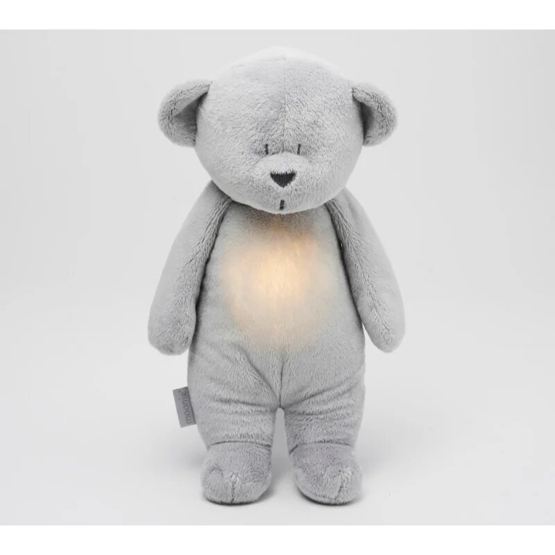 Moonie Bear 2.0 Organic Silver ninica z melodijo 1 kos