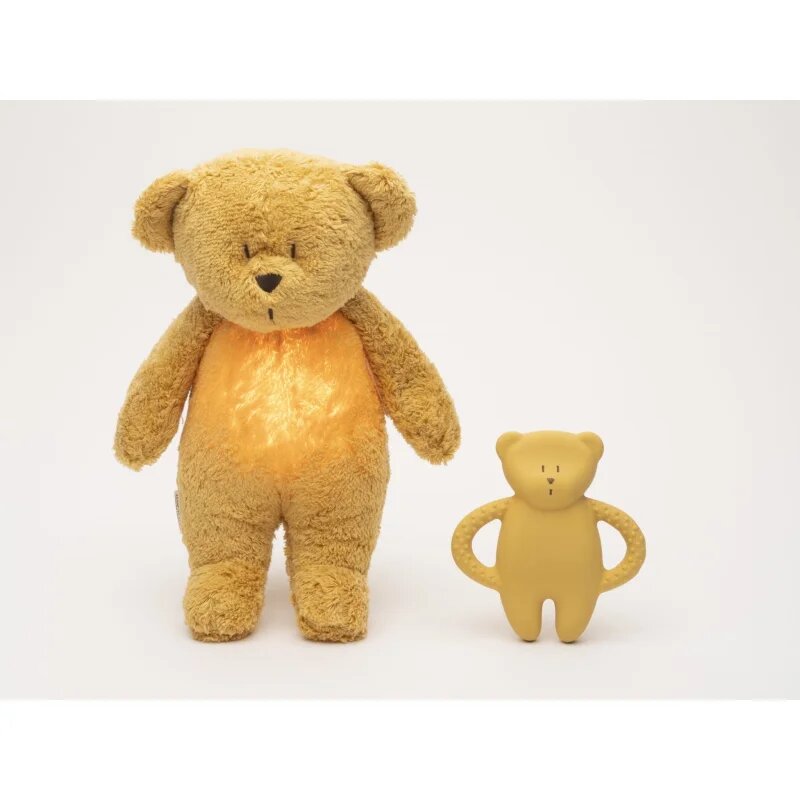 Moonie Natural Teether Honey grizalo 1 kos