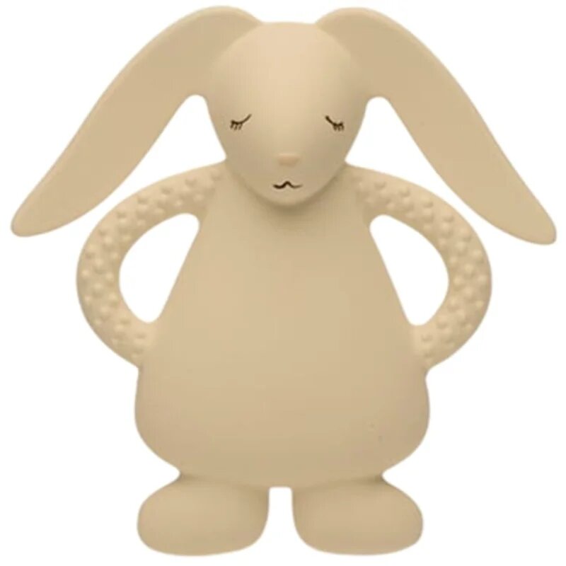 Moonie Natural Teether Rabbit grizalo Sand 1 kos