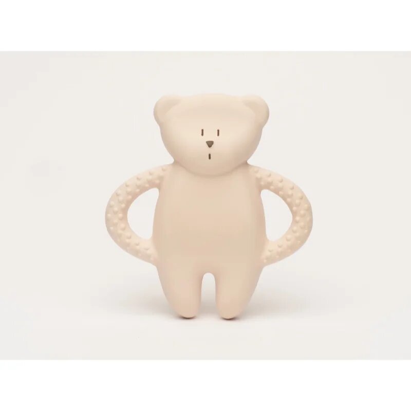 Moonie Natural Teether Rose grizalo 1 kos