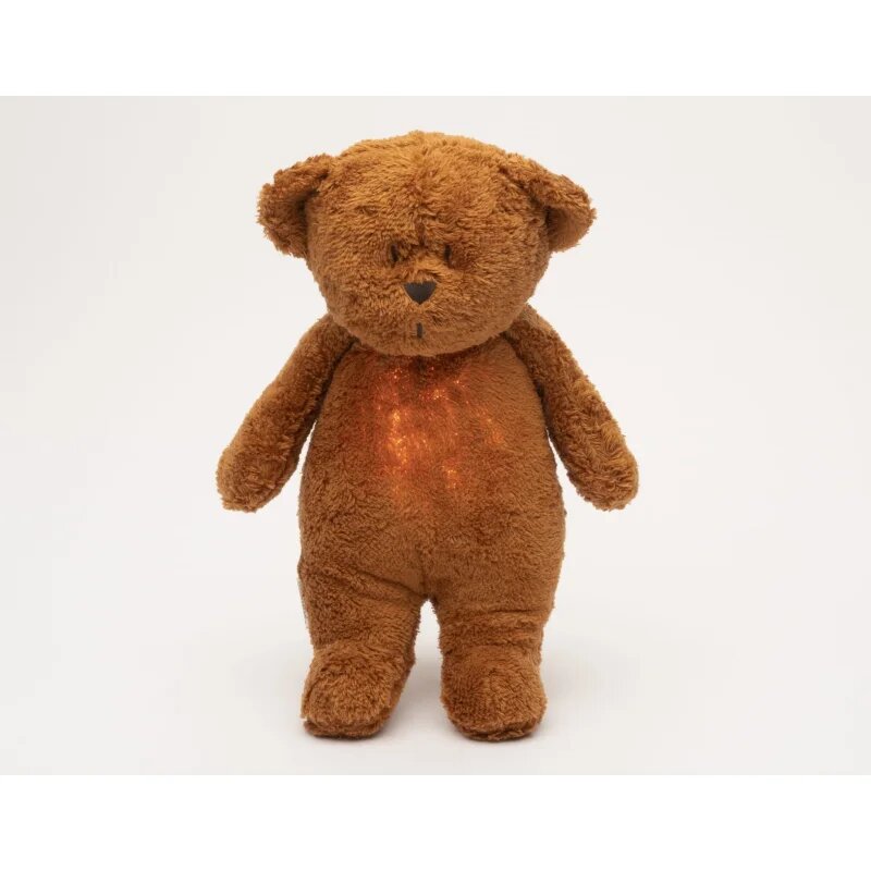 Moonie The Humming Friend 2.0 Organic Caramel ninica z melodijo 1 kos