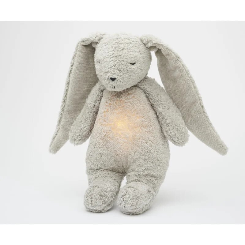 Moonie The Humming Friend 2.0 Organic Grey ninica z melodijo 1 kos