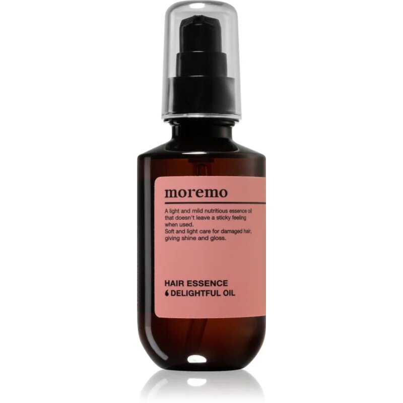 moremo Hair Essence Delightful Oil lahko olje za suhe konice las 150 ml