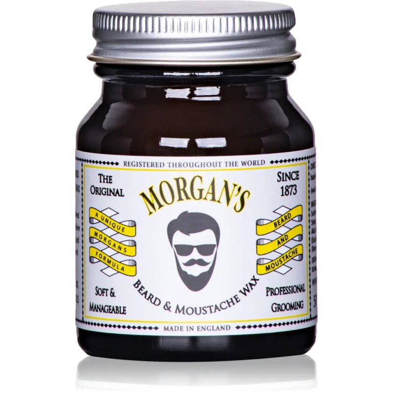 Morgan's Beard and Moustace Wax Soft and Manageable vosek za brado 50 g
