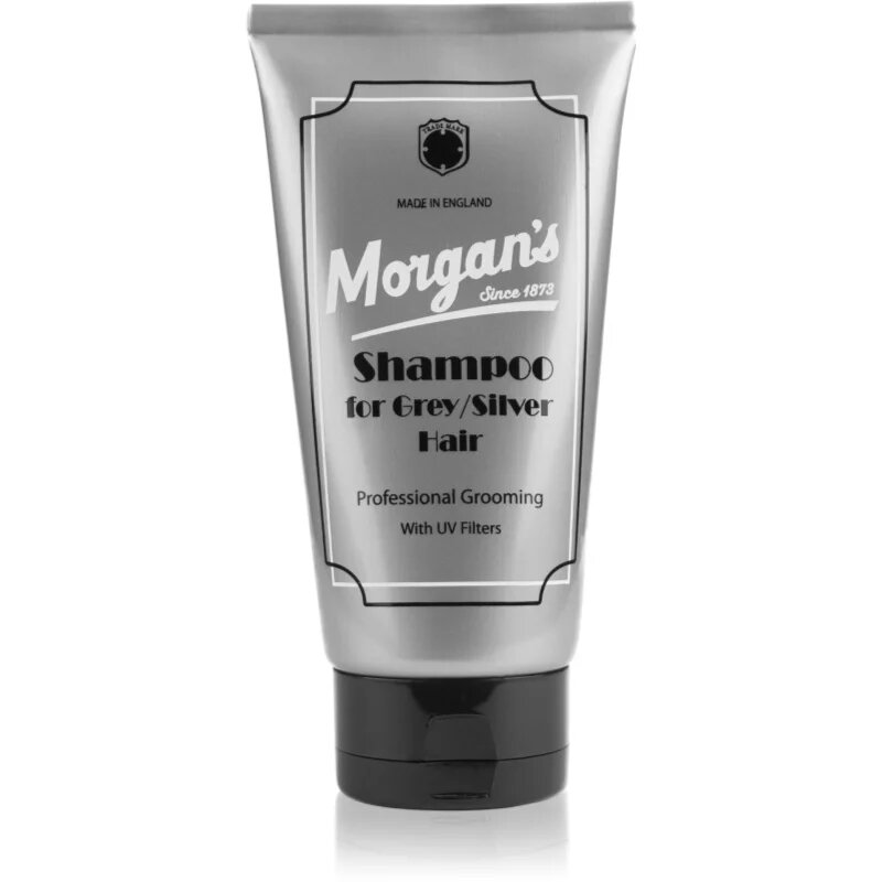 Morgan's For Grey and Silver Hair Shampoo čistilni šampon za beljene lase 150 ml