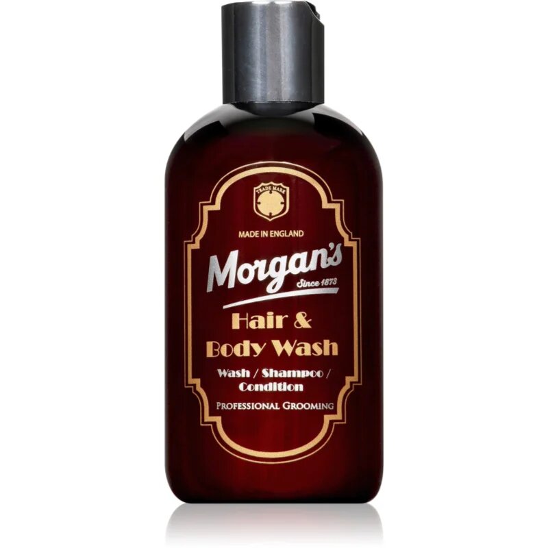 Morgan's Hair & Body Wash gel za prhanje in šampon 2v1 250 ml