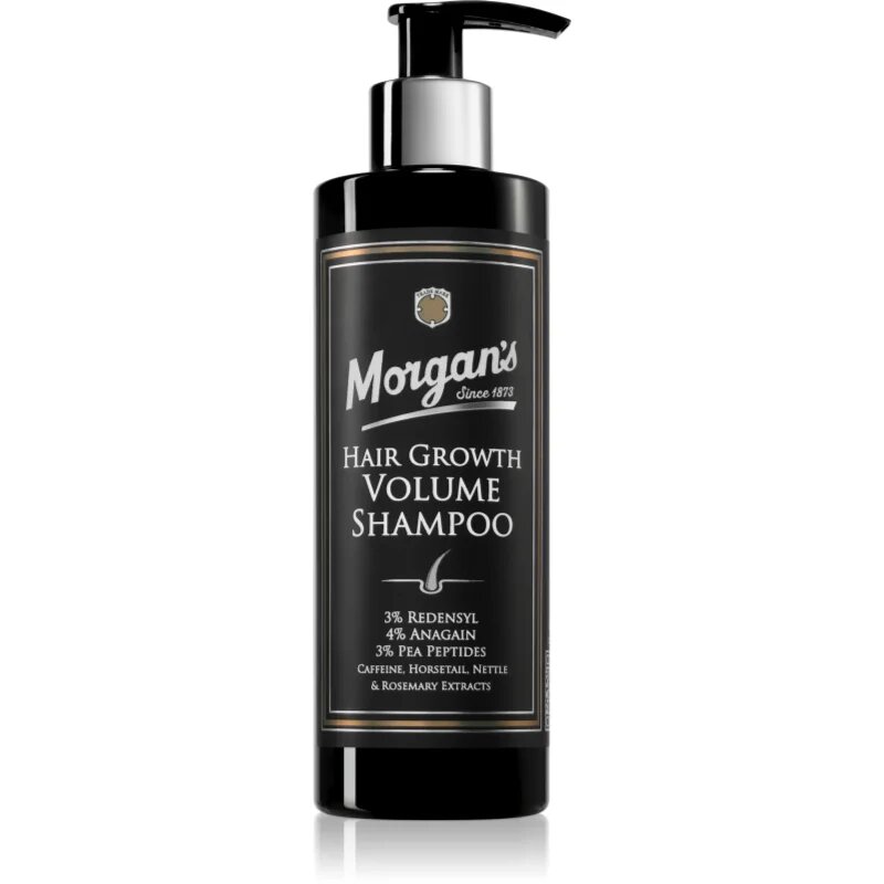 Morgan's Hair Growth Volume Shampoo šampon za pospeševanje rasti las za moške 250 ml