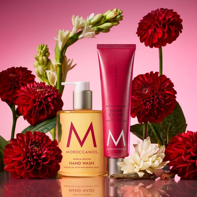 Moroccanoil Body Dahlia Rouge darilni set za roke