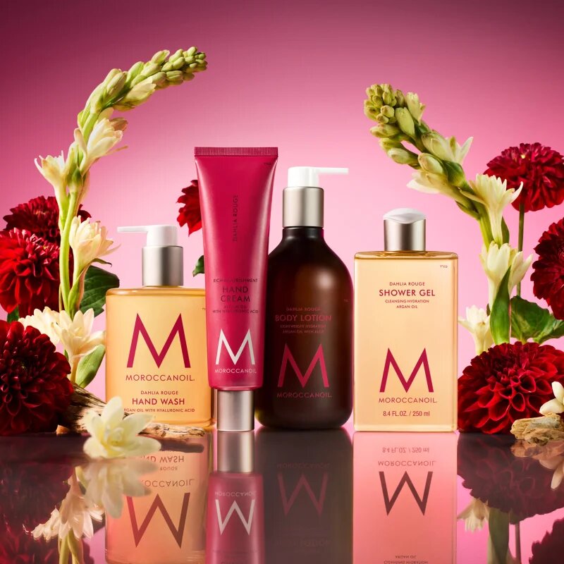 Moroccanoil Body Dahlia Rouge tekoče milo za roke 360 ml