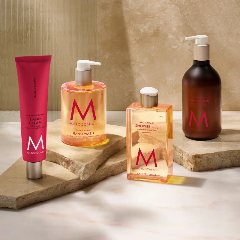 Moroccanoil Body Dahlia Rouge tekoče milo za roke 360 ml