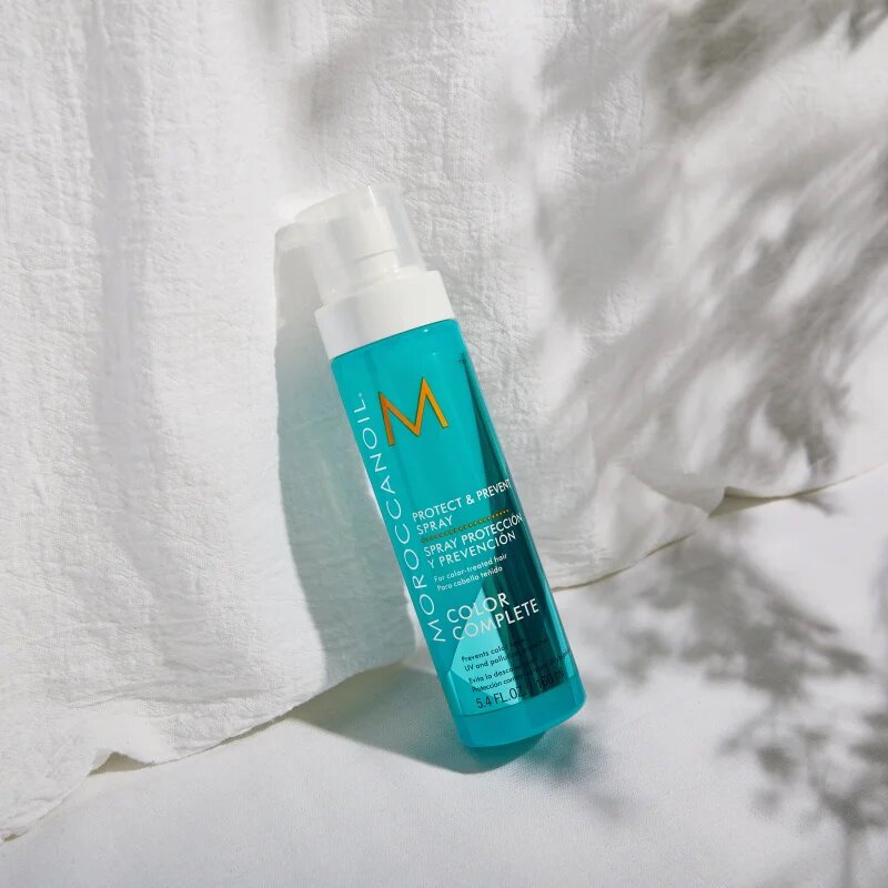 Moroccanoil Color Care Protect & Prevent Spray zaščitno pršilo z vlažilnim učinkom za barvane lase 160 ml