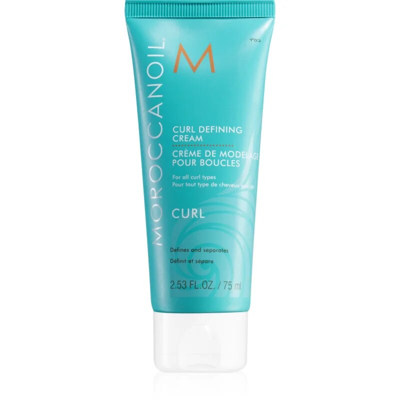 Moroccanoil Curl krema za valovite lase in lase s trajno ondulacijo 75 ml