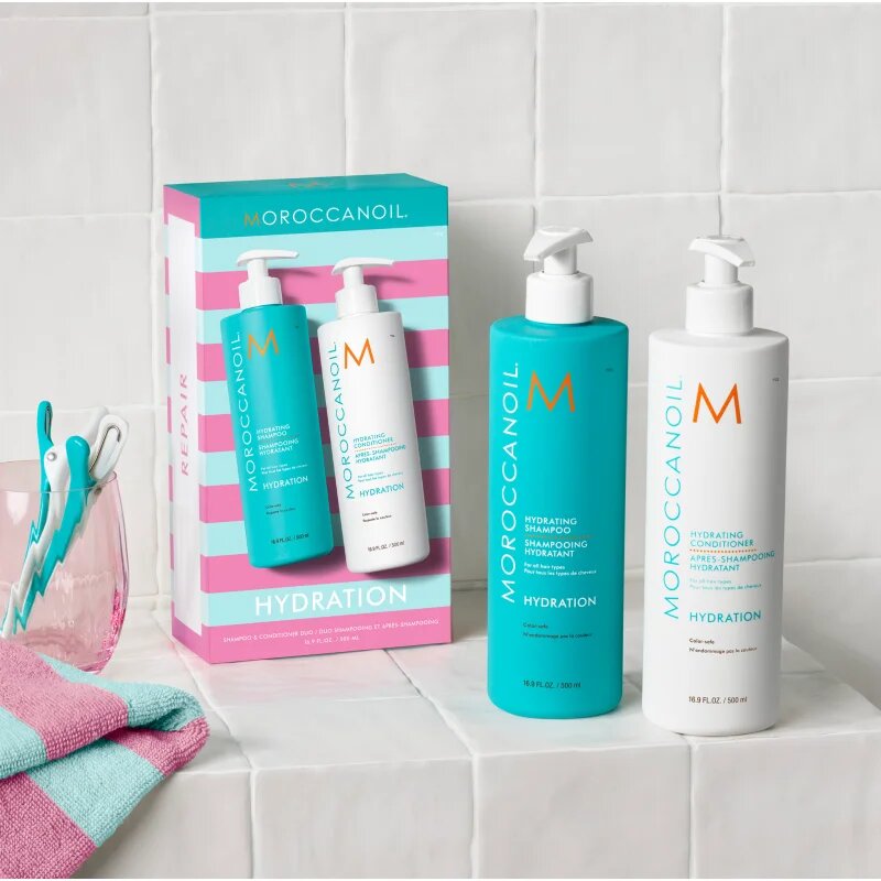 Moroccanoil Hydration Shampoo & Conditioner Duo set za suhe lase