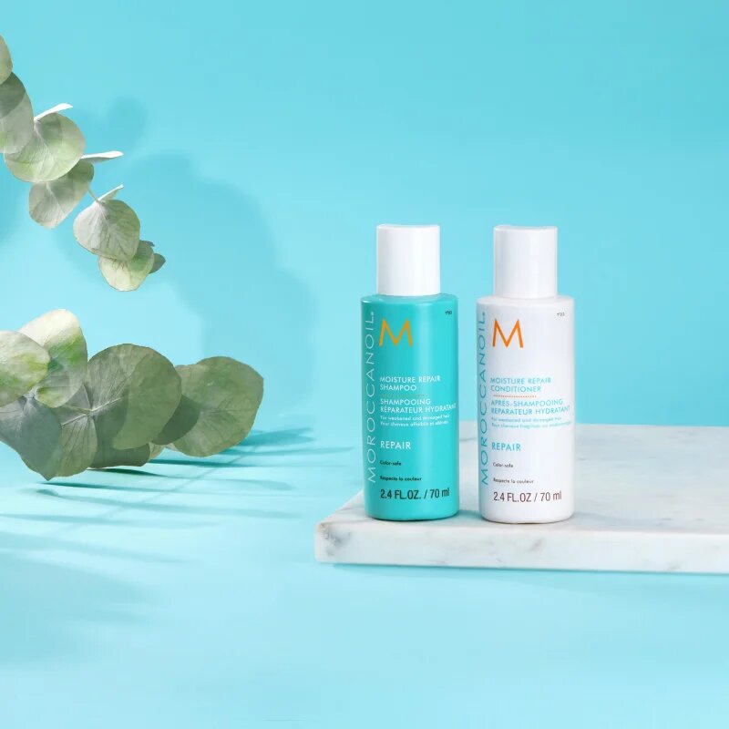 Moroccanoil Repair balzam za poškodovane in kemično obdelane lase brez sulfatov 70 ml