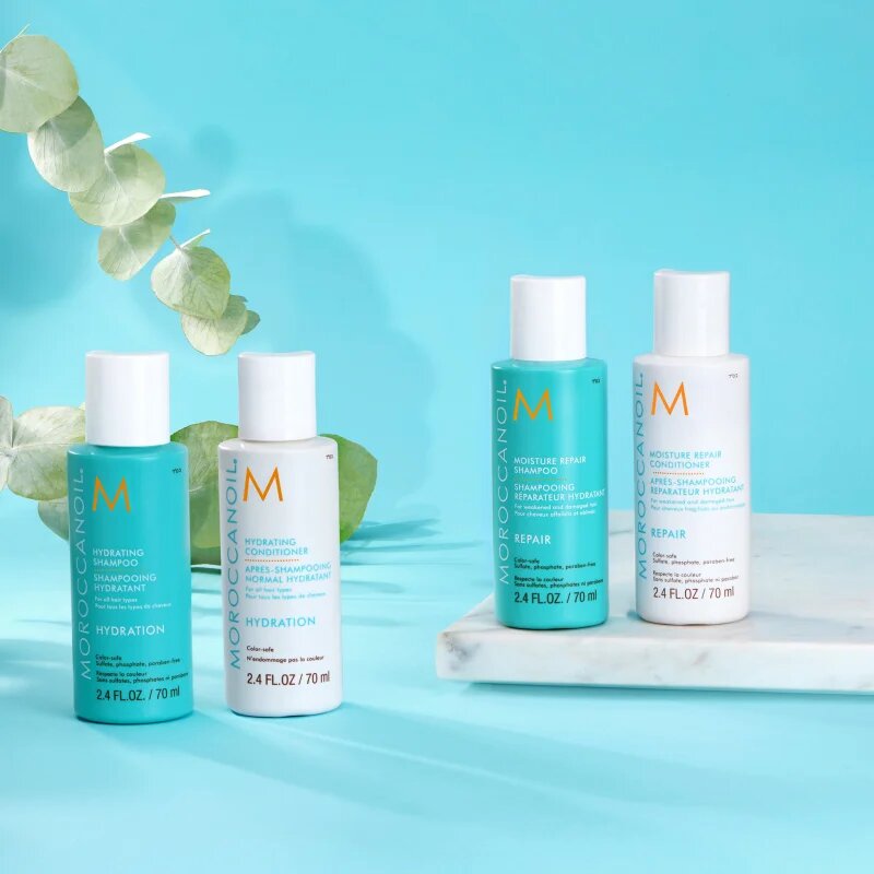 Moroccanoil Repair šampon za poškodovane in kemično obdelane lase 70 ml
