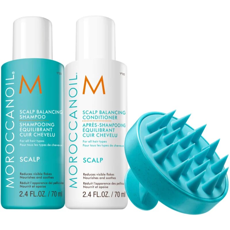 Moroccanoil Scalp Discovery Set set za mastno lasišče proti prhljaju
