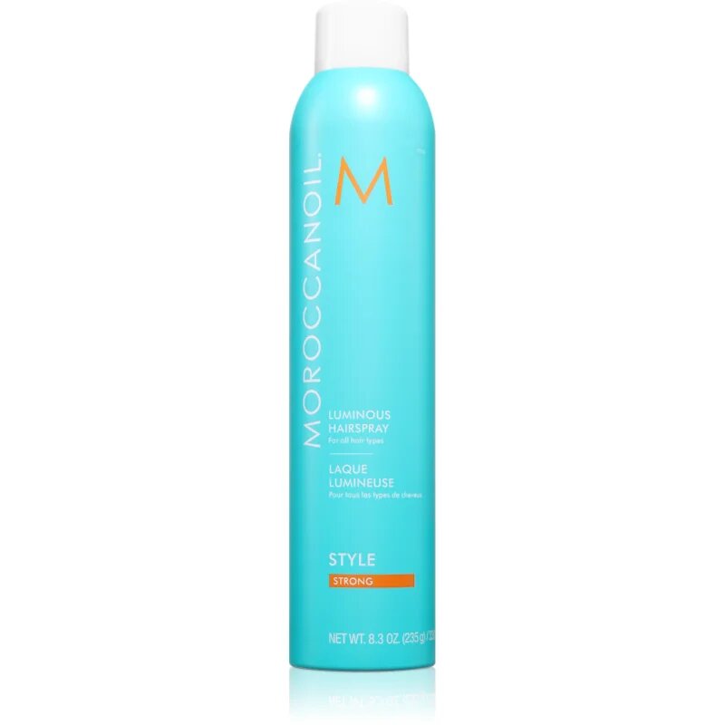 Moroccanoil Style Luminous Hairspray lak za lase z močnim utrjevanjem 330 ml