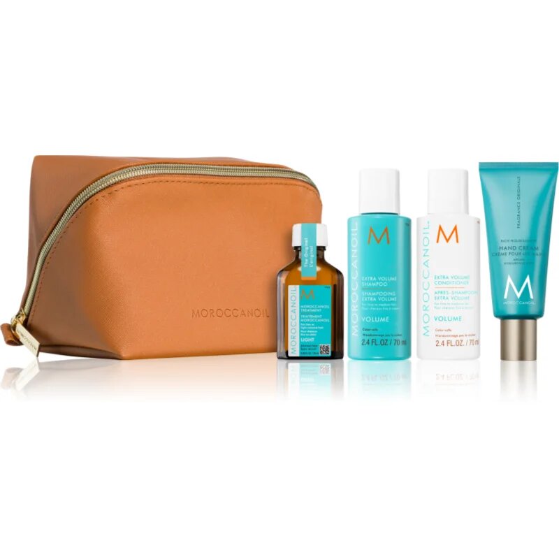 Moroccanoil Volume Kit potovalni set za kozmetiko 4 kos