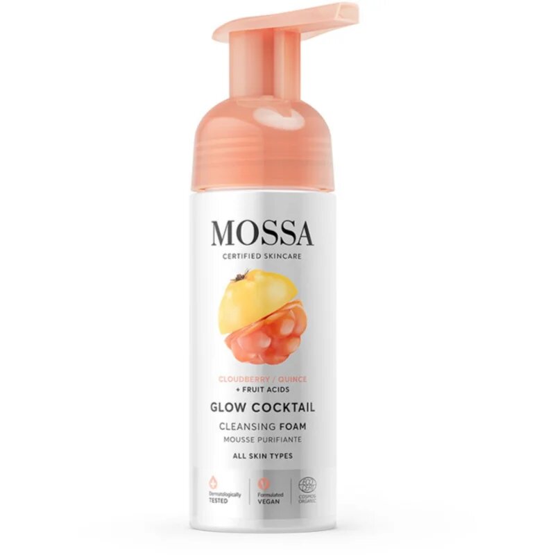 Mossa Glow Coctail čistilna pena za obraz 150 ml