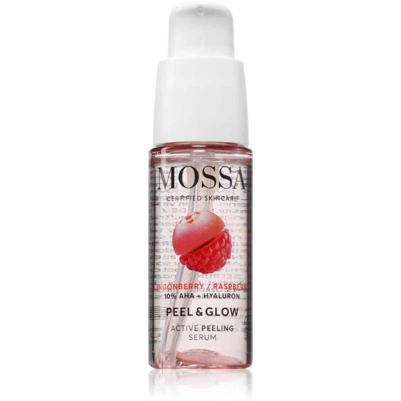 Mossa Peel & Glow nežni piling 30 ml