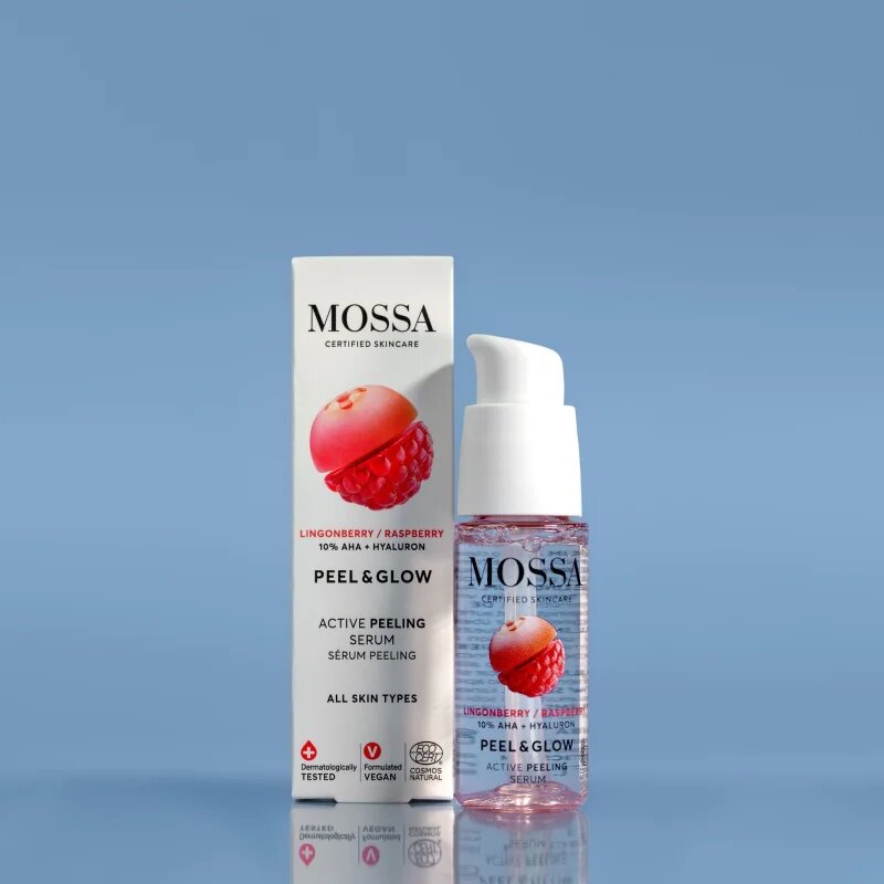 Mossa Peel & Glow nežni piling 30 ml