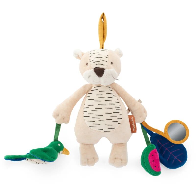 MOULIN ROTY Baboo the Tiger kontrastna viseča igrača 0m+ 1 kos