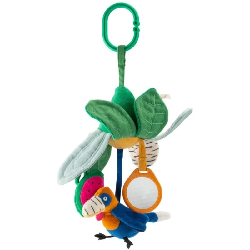 MOULIN ROTY Hanging Activity Flower kontrastna viseča igrača 0m+ 1 kos