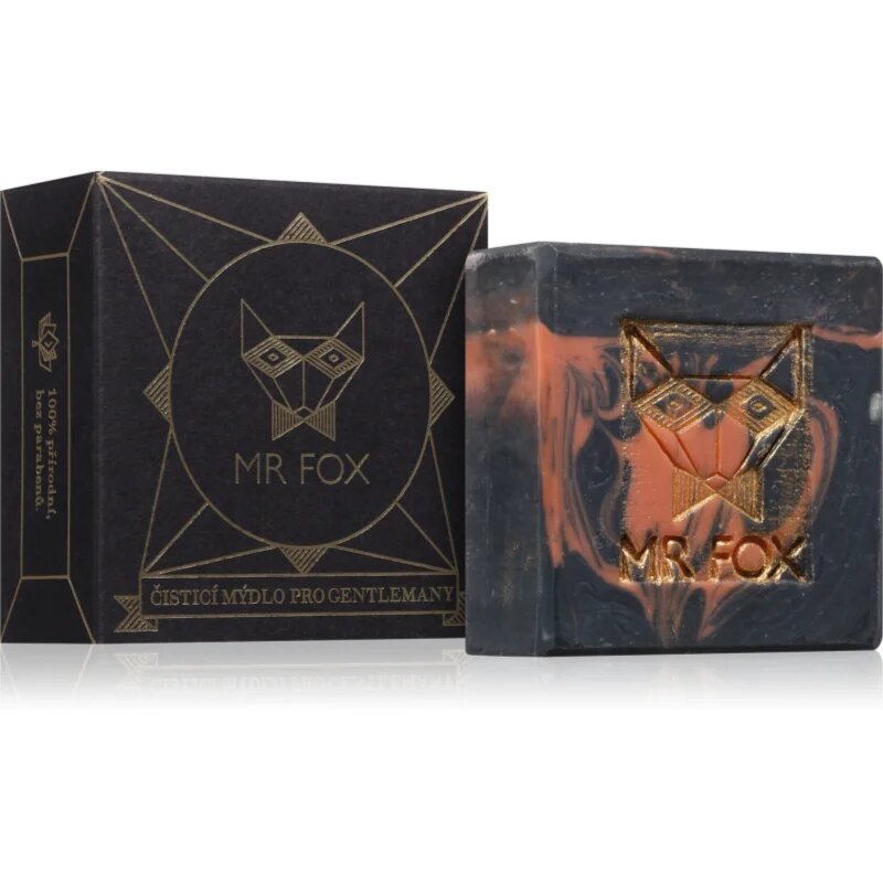 MR FOX Gentleman Soap milo za brado 95 g