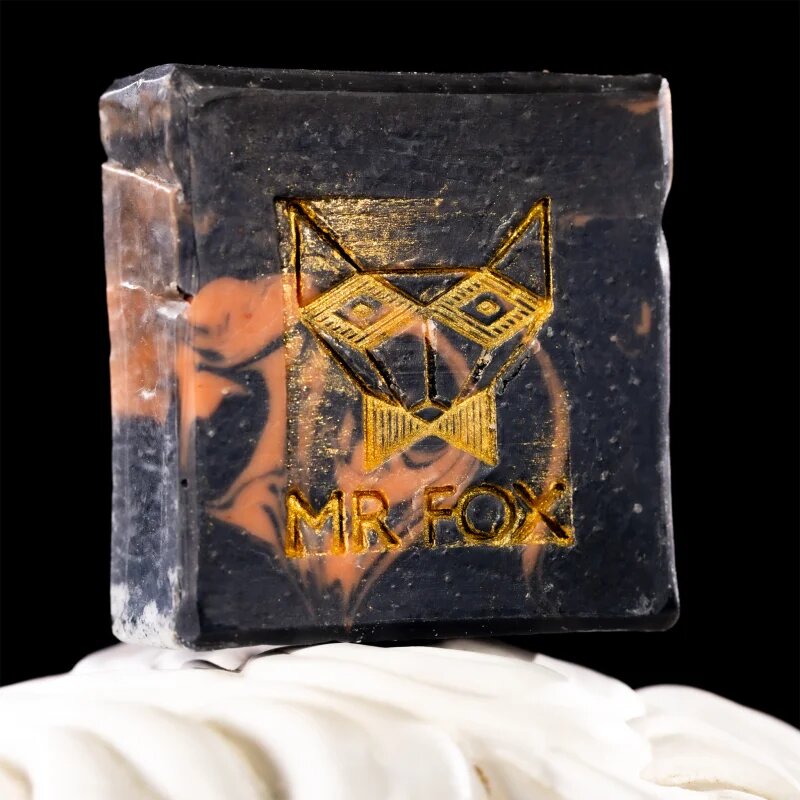 MR FOX Gentleman Soap milo za brado 95 g