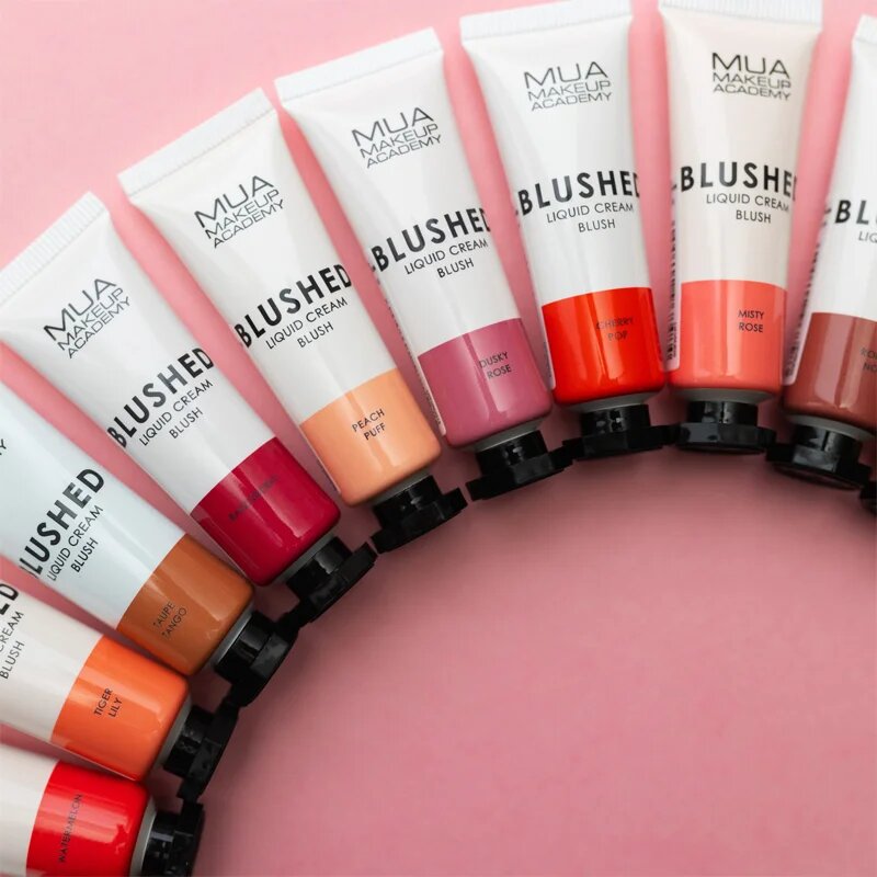 MUA Makeup Academy Blushed Liquid Blusher tekoče rdečilo odtenek Watermelon 10 ml