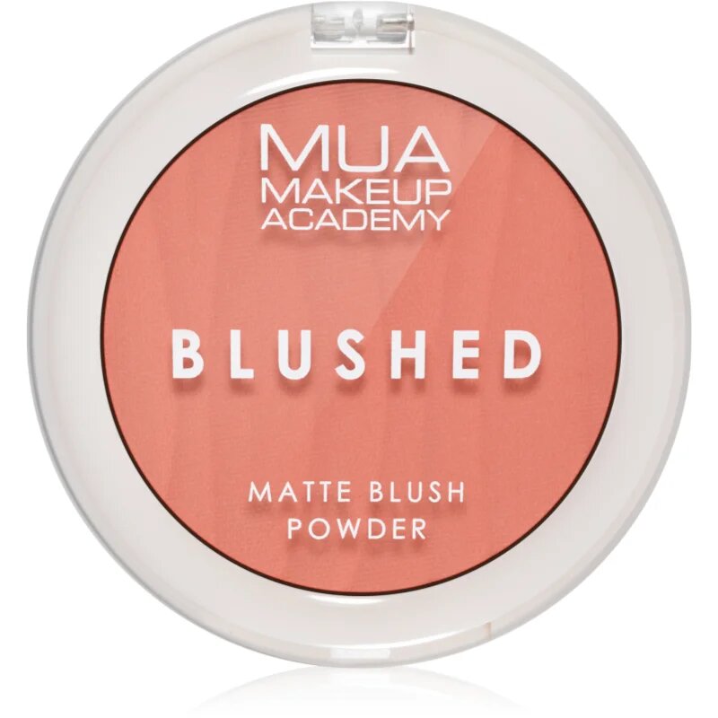 MUA Makeup Academy Blushed Powder Blusher rdečilo v prahu odtenek Misty Rose 5 g