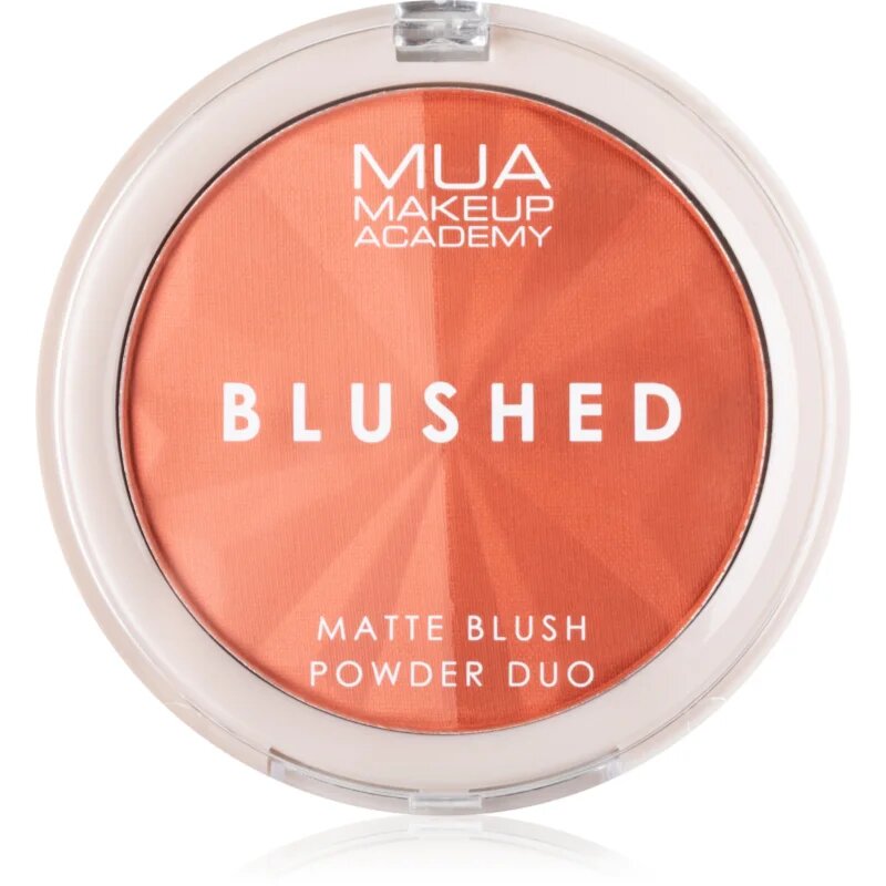 MUA Makeup Academy Blushed Powder Blusher rdečilo v prahu odtenek Peach Fizz 5 g