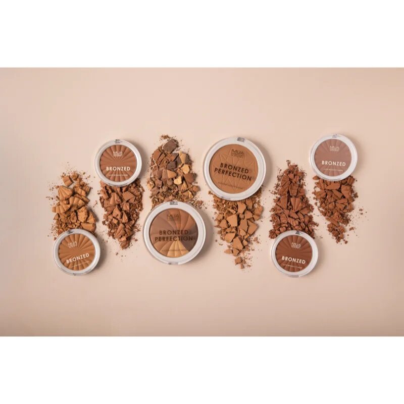 MUA Makeup Academy Bronzed bronz puder odtenek 100 8.5 g