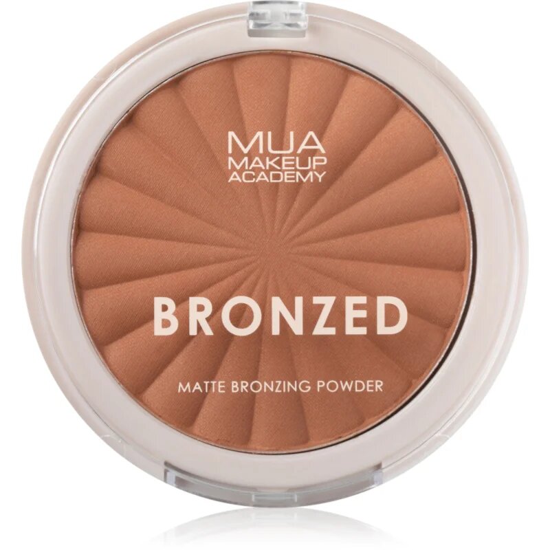 MUA Makeup Academy Bronzed bronz puder odtenek 110 8.5 g