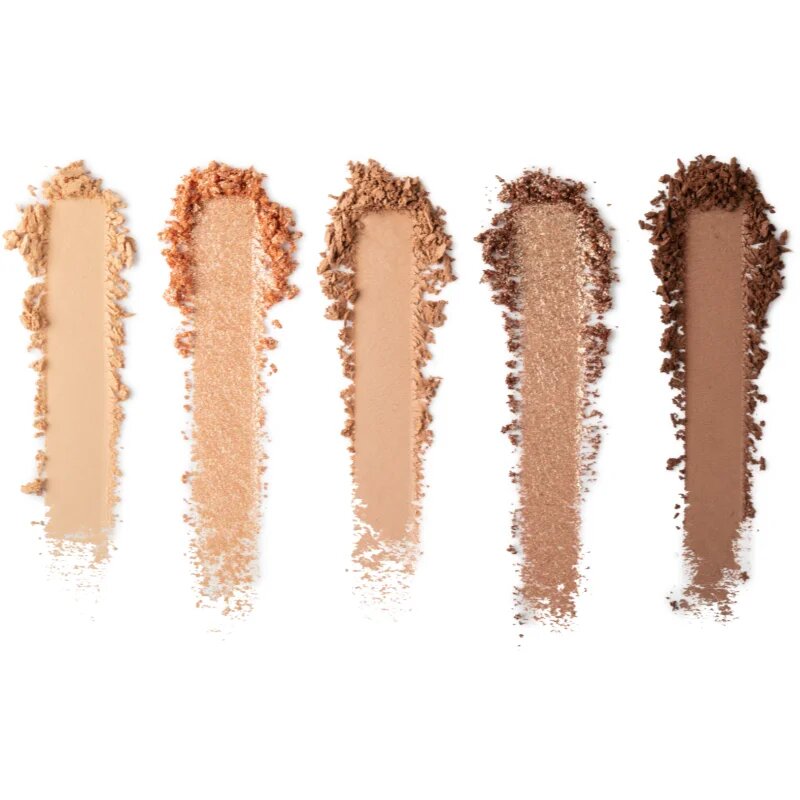 MUA Makeup Academy Eyeshadow Collection 5 Shade Palette paleta senčil za oči odtenek Neutral Wanderlust 3.8 g
