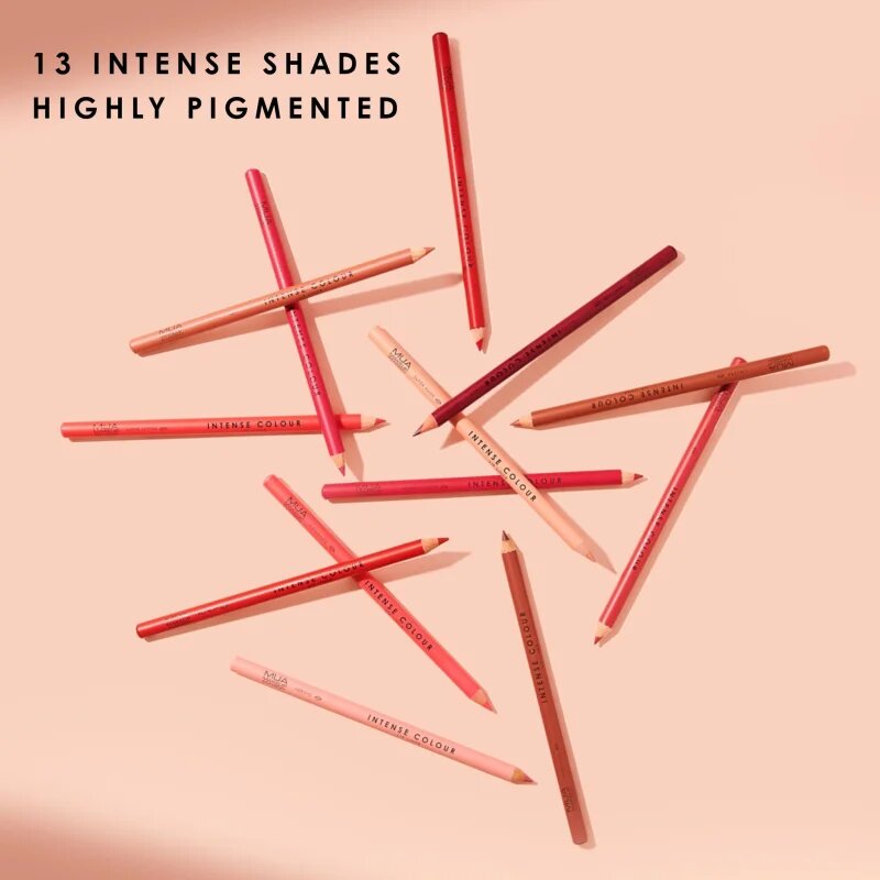 MUA Makeup Academy Intense Colour natančni svinčnik za ustnice odtenek Sincere 1.5 g