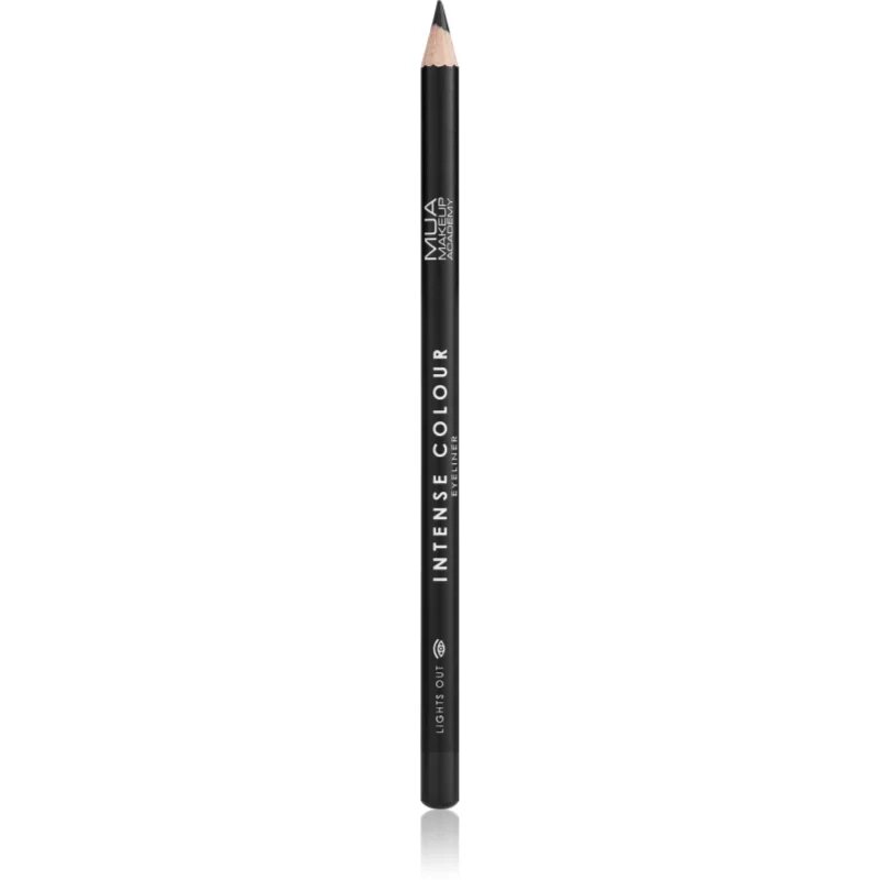MUA Makeup Academy Intense Colour svinčnik za oči z intenzivno barvo odtenek Lights Out 1.5 g