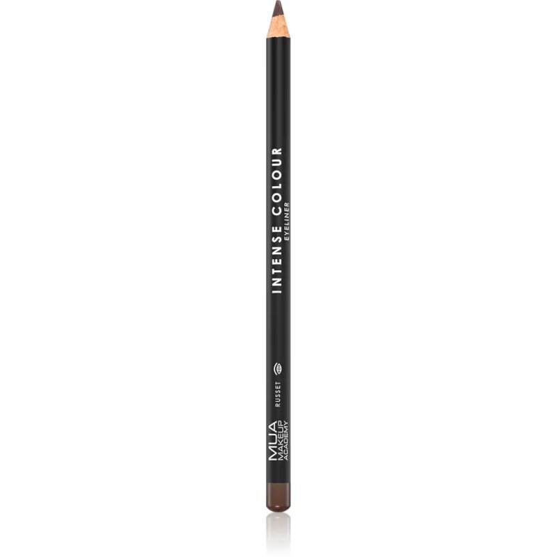 MUA Makeup Academy Intense Colour svinčnik za oči z intenzivno barvo odtenek Russet (Warm Brown) 1.5 g