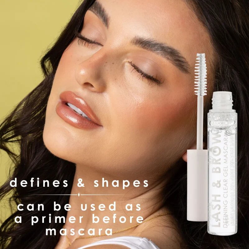 MUA Makeup Academy Lash & Brow transparentna maskara za trepalnice in obrvi 9 ml