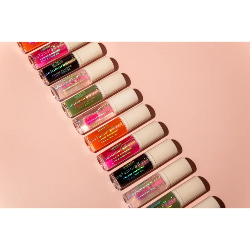 MUA Makeup Academy Metamorphosis olje za ustnice za ustnice in lica dišave Mermaid (Raspberry) 7 ml
