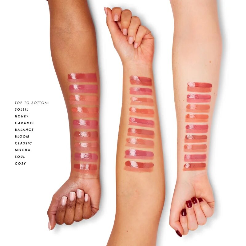 MUA Makeup Academy Multi Lip Nude Edition Dolgoobstojna šminka in sijaj za ustnice duo odtenek Soleil 3.2 g