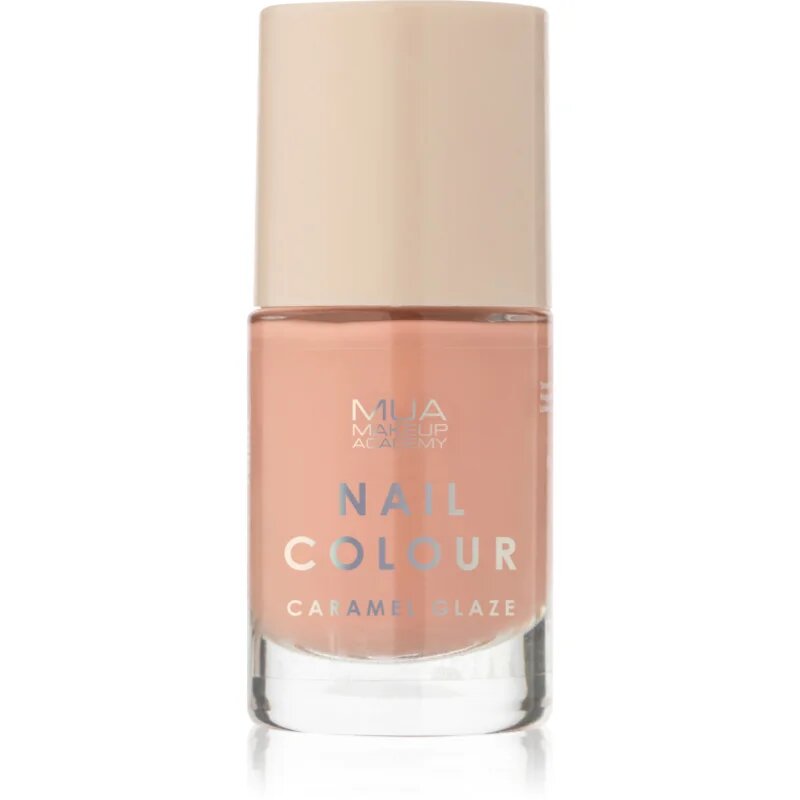 MUA Makeup Academy Nail Colour lak za nohte odtenek Caramel Glaze 10 ml