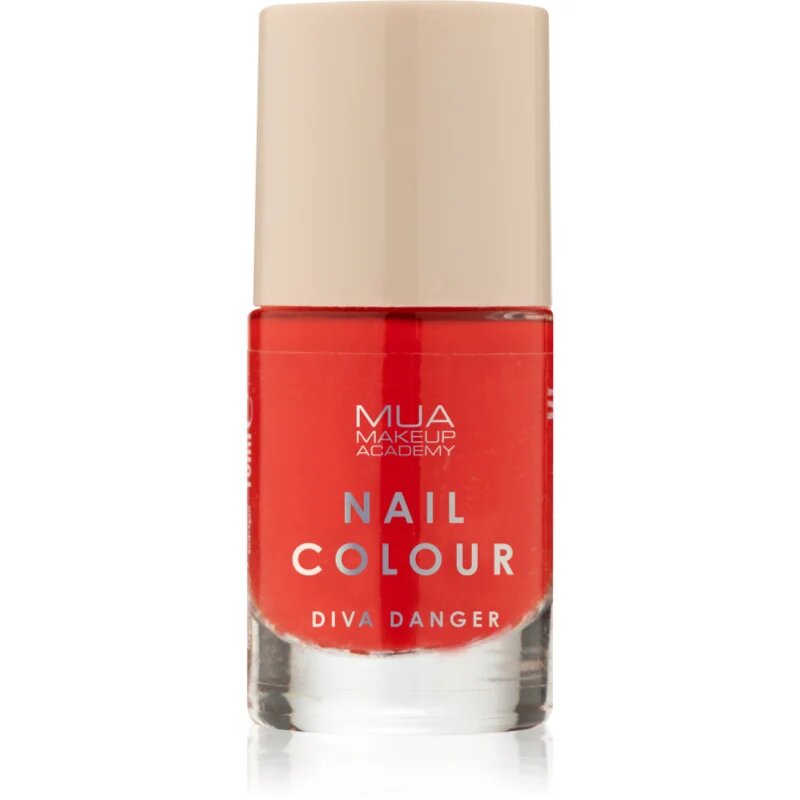 MUA Makeup Academy Nail Colour lak za nohte odtenek Diva Danger 10 ml