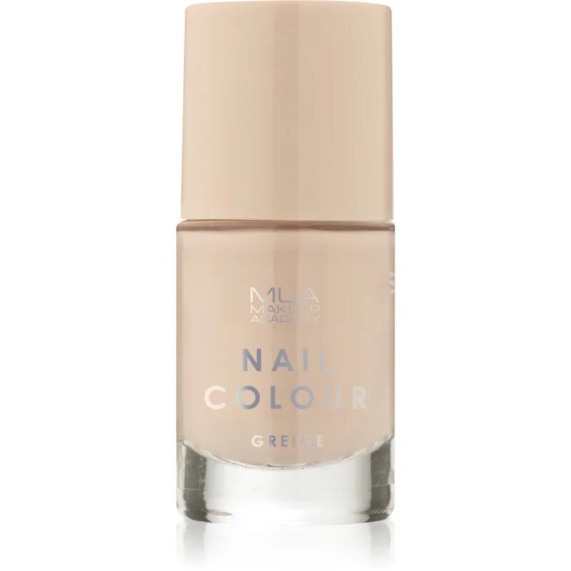 MUA Makeup Academy Nail Colour lak za nohte odtenek Greige 10 ml