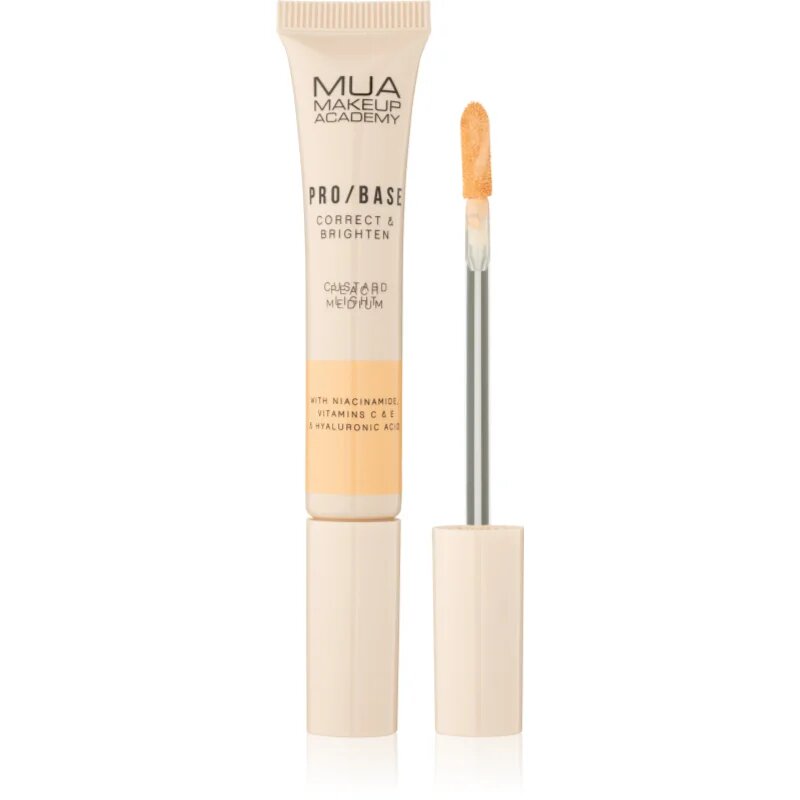MUA Makeup Academy PRO/BASE Colour Corrector korektor in osvetljevalec odtenek Correct & Brighten – Peach Medium 10 ml