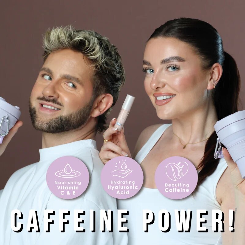 MUA Makeup Academy PRO/BASE Double Shot osvetljevalec za oči s kofeinom odtenek Light to Medium 5 ml