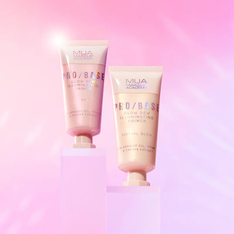 MUA Makeup Academy PRO/BASE Glow Dew posvetlitvena podlaga odtenek Spark 30 ml