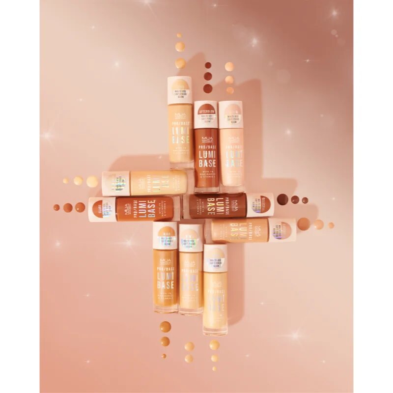 MUA Makeup Academy PRO/BASE Lumi Base posvetlitvena podlaga za ličila (primer) odtenek Gleam (Cool) 33 ml