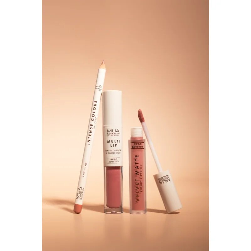 MUA Makeup Academy Velvet Matte Nude Edition mat tekoča šminka odtenek Honey 3 ml